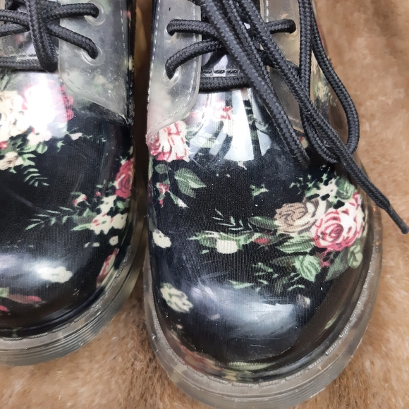 Simon Chang rain boots flowers floral rubber - Picture 9 of 9